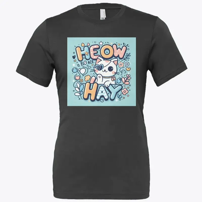 Playful Cat Meow T-Shirt