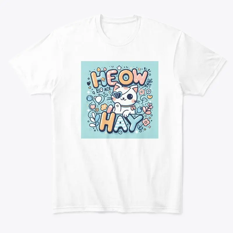 Playful Cat Meow T-Shirt