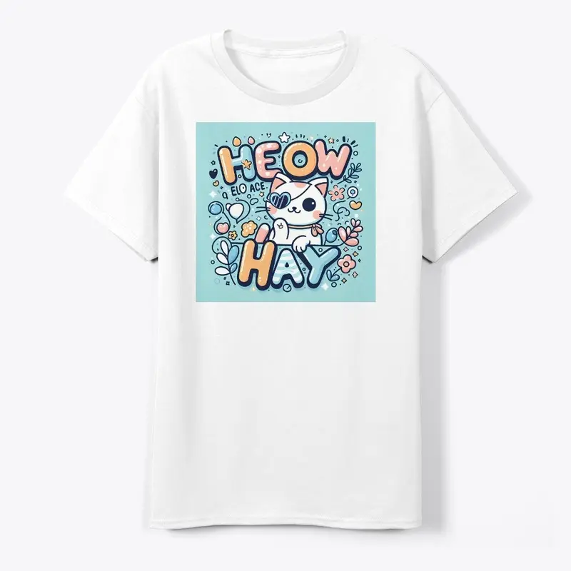 Playful Cat Meow T-Shirt