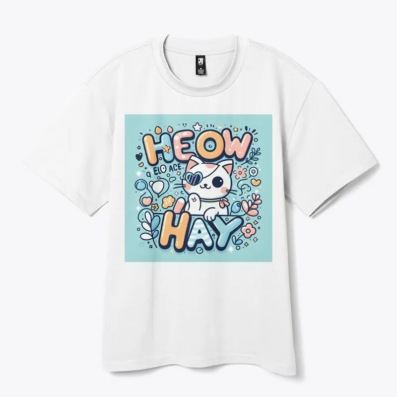 Playful Cat Meow T-Shirt